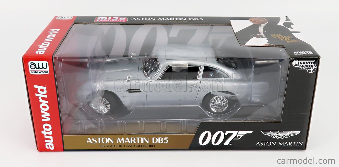 未開封】ASTON MARTIN DB5 AutoWorld 1/18ミニカー - おもちゃ