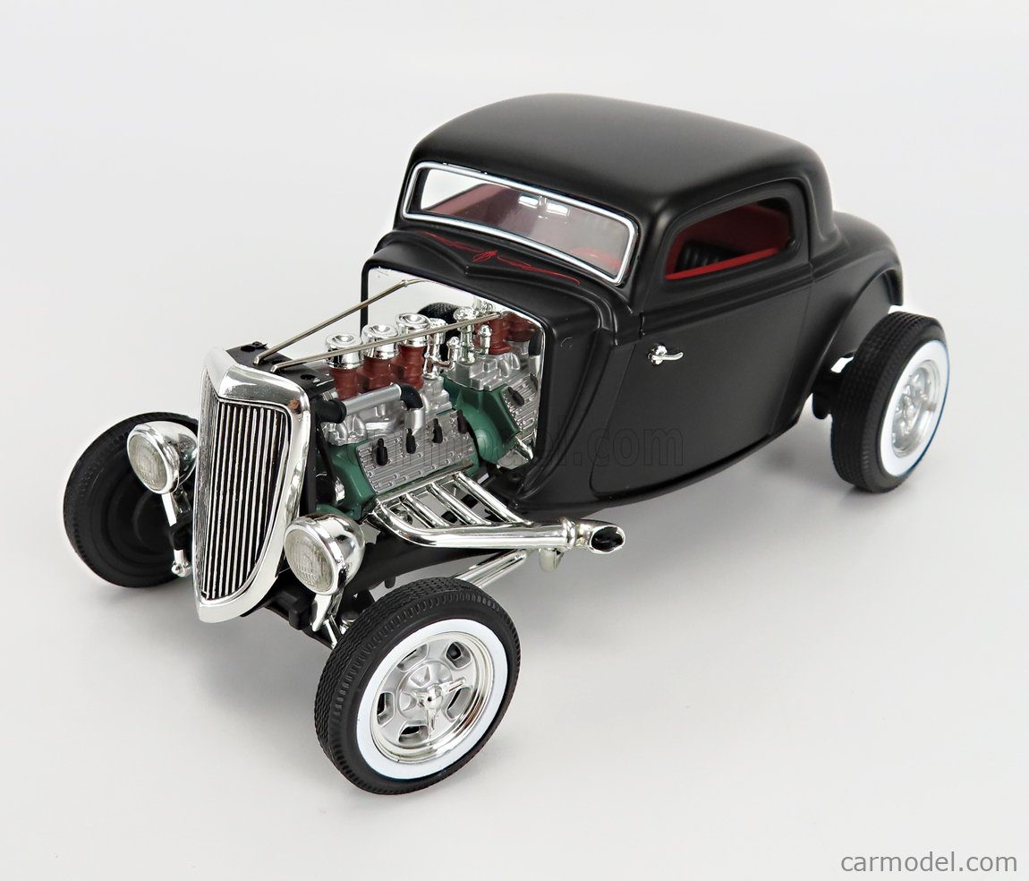 AUTOWORLD AW292/06 Scale 1/18 | FORD USA 3-WINDOW COUPE HOT ROD 1934 ...