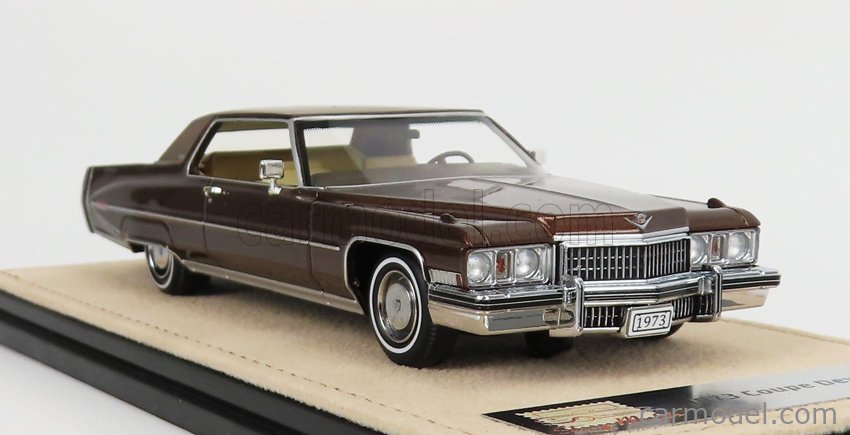 Cadillac Coupe Deville 1978 - Stamp Models 1/43 - Rouge - Miniature Neuve