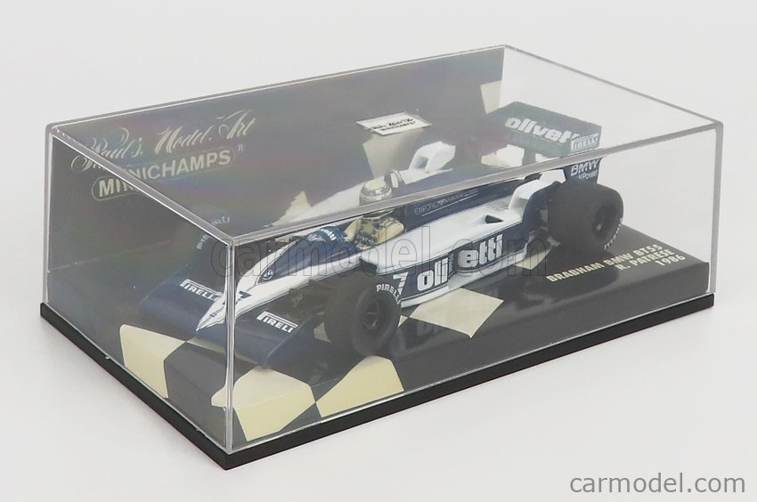 Modèle Réduit 1:43 Brabham F1 BT55 BMW #7 1986 Riccardo Patrese - Edicola - Neuf