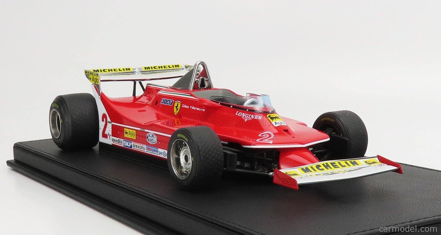 Ferrari 312 T5 – Gilles Villeneuve – 1980 Uscita 44 – LE GRANDI FERRARI F1 1:24 – Modellismo Vintage
