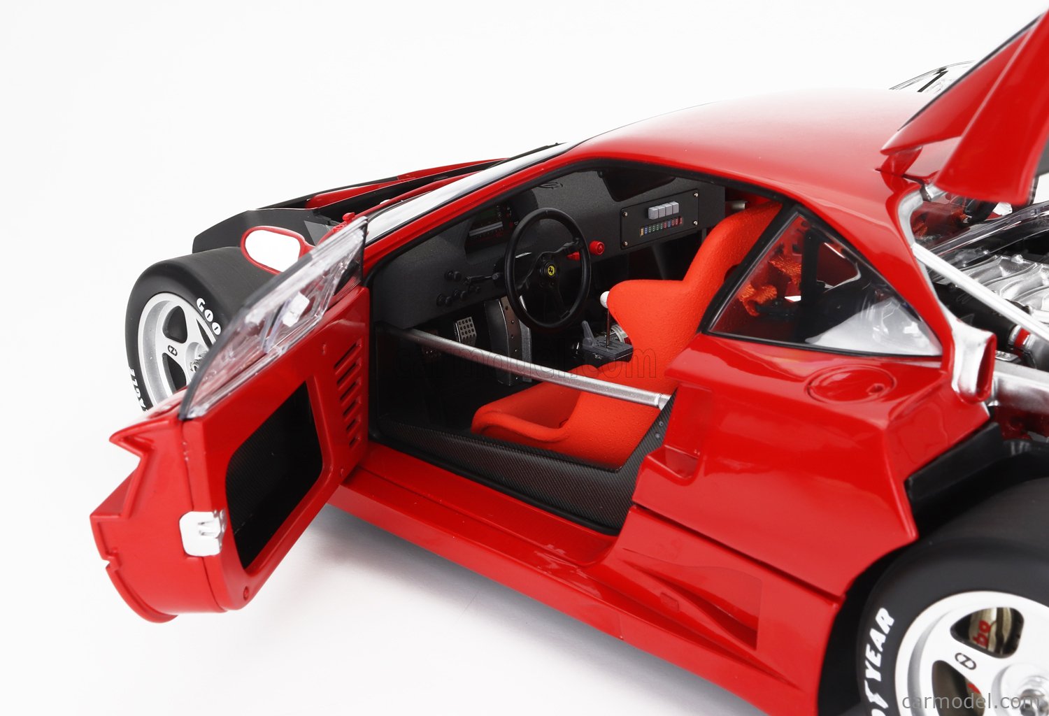 1/12 Kyosho 1989 Ferrari F40 Competizione (Red) Diecast Car