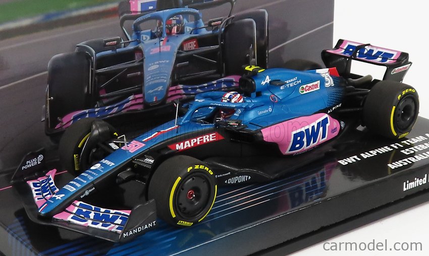 Alpine A522 BWT Fernando Alonso F1 2022 Minichamps 1:18 (Neu und originalverpackt) in Rebstein für CHF 160 – mit Lieferung auf kaufen