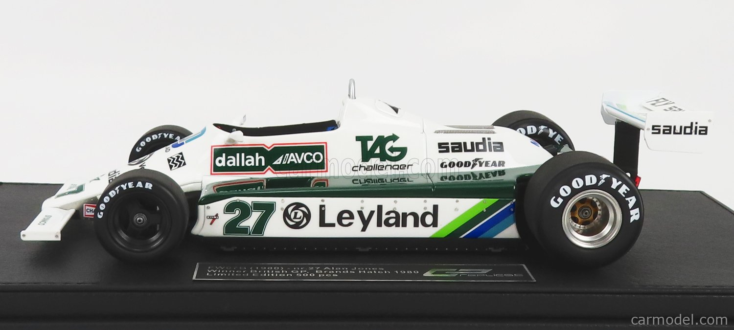 GP-REPLICAS GP133C Scale 1/18 | WILLIAMS F1 FW07B N 27