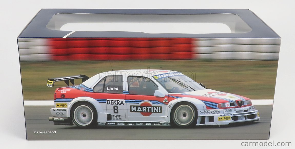 Alfa Romeo 155 V6 DTM Martini Racing Nannini 1995 – Modello In Scala 1:18 Fabbrica83, Nuovo!