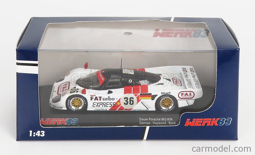 WERK83 W83430005 Scale 1/43 | PORSCHE DAUER 962 3.0L TURBO TEAM LE MANS ...