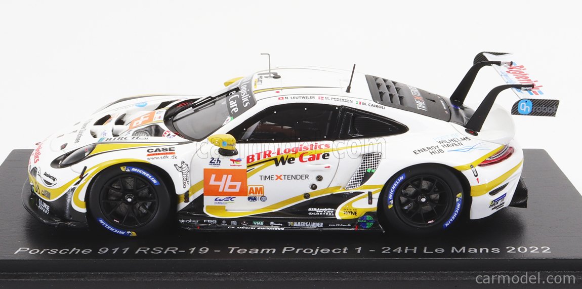 Spark S8648 PORSCHE 911 RSR-19 N°46 Team Project 1 24H Le Mans 2022 M. 1/43