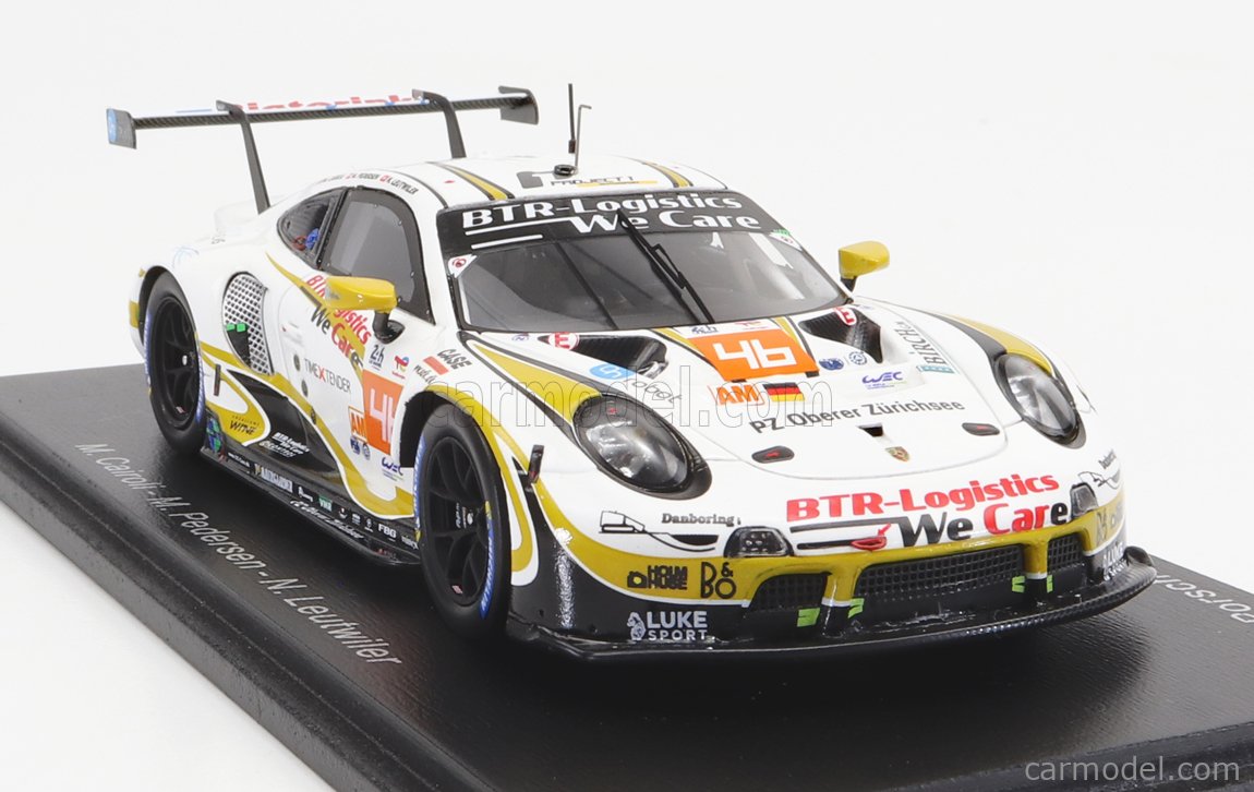 Spark S8648 PORSCHE 911 RSR-19 N°46 Team Project 1 24H Le Mans 2022 M. 1/43