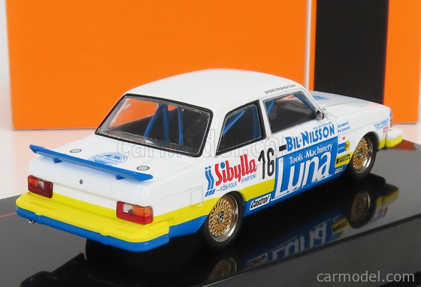 Ixo 1:43 Volvo 240 Turbo Custom Année de construction 1983 bleu métallique CLC550N.22 modèle