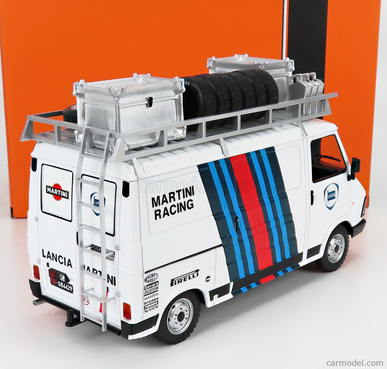 FIAT - 242 VAN TEAM MARTINI RACING RALLY ASSISTANCE 1983