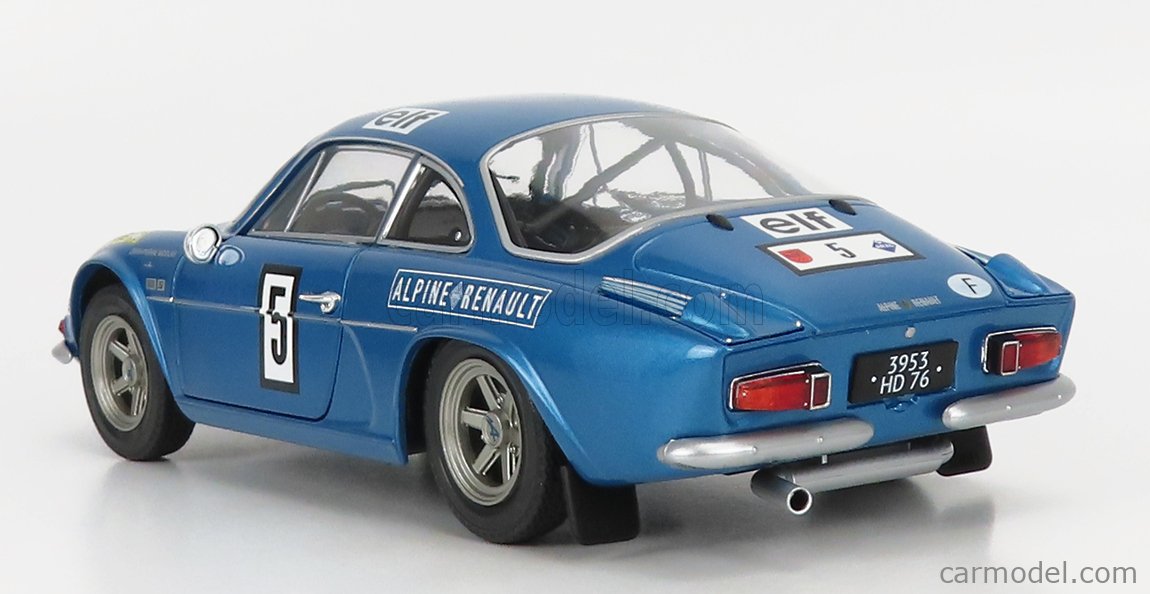 SOLIDO 1804205 Scale 1/18 | RENAULT ALPINE A110 1600S N 5 RALLY