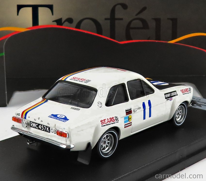 FORD ENGLAND - ESCORT MKI (night version) N 11 RALLY ACROPOLIS 1972  H.MIKKOLA - H.LIDDON