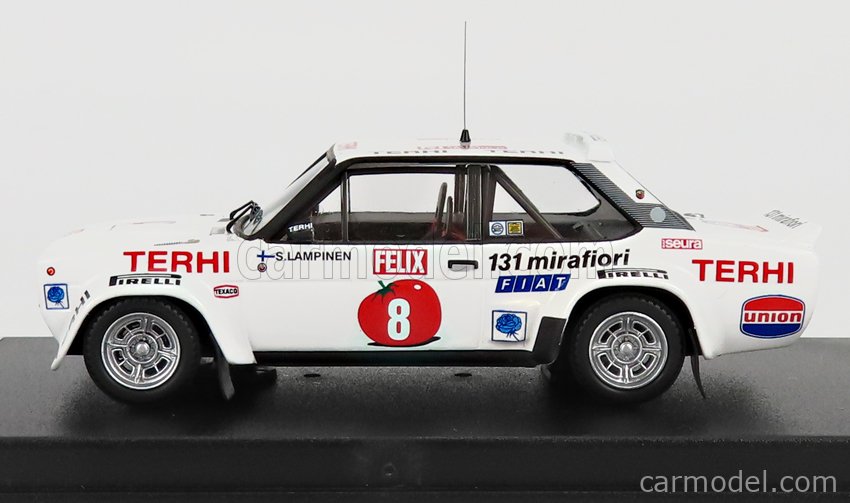 Trofeu 1:43 TROFEU Fiat 131 Abarth #8 Rally 1000 Lakes 1978 Lampinen Markkanen TRRFi20 