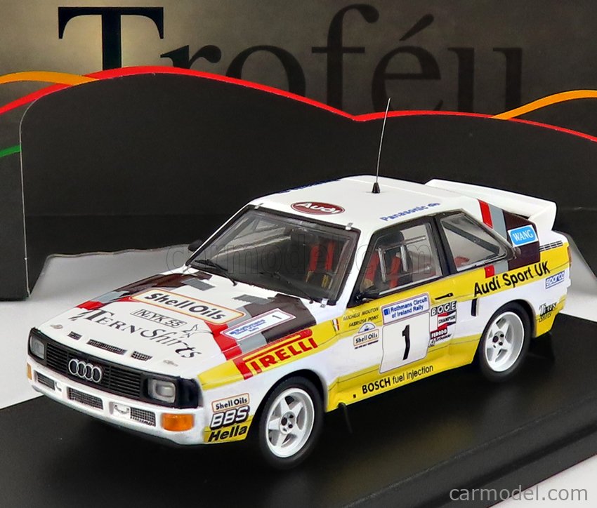 AUDI - QUATTRO SPORT EAM AUDI UK N 1 CIRCUIT OF IRELAND 1985 M.MOUTON -  F.PONS