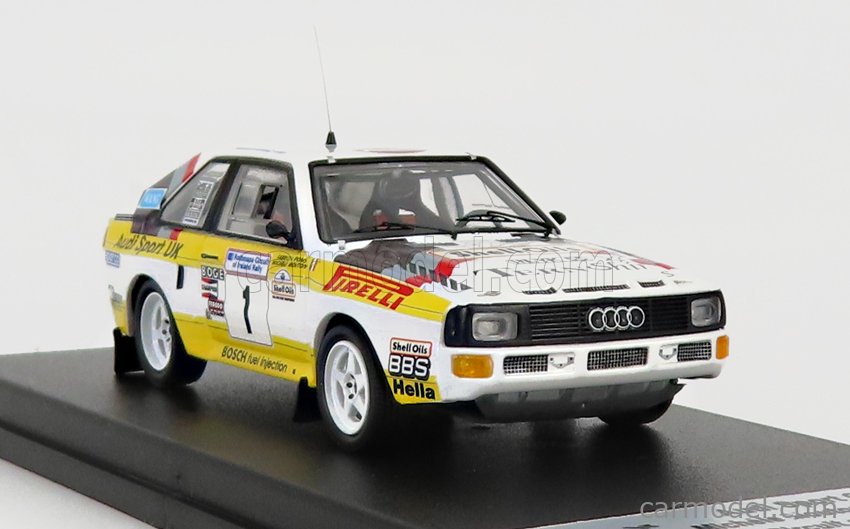 AUDI - QUATTRO SPORT EAM AUDI UK N 1 CIRCUIT OF IRELAND 1985 M.MOUTON -  F.PONS