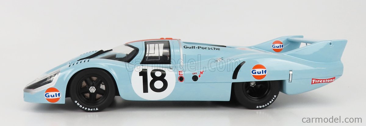PORSCHE - 917LH 4.9L TEAM JOHN WYER AUTOMOTIVE ENGINEERING LTD. N 18 24h LE  MANS 1971 P.RODRIGUEZ - J.OLIVER