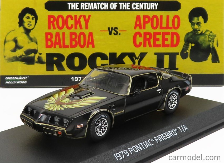 GREENLIGHT 86616 Scale 1/43 | PONTIAC FIREBIRD TRANS AM 1979 - ROCKY II ...