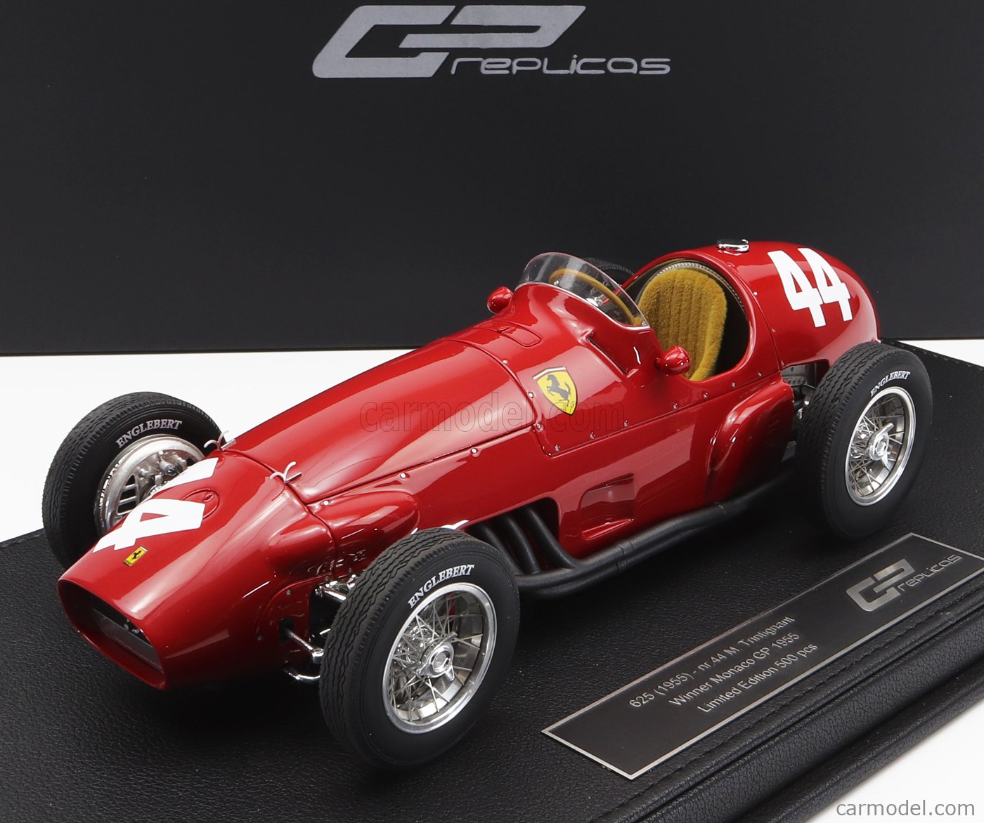 GP-REPLICAS GP152D Scale 118 | FERRARI F1 625 SCUDERIA FERRARI TEAM N 44  GP WINNER MONACO GP MONTECARLO 1955 MAURICE TRINTIGNANT RED