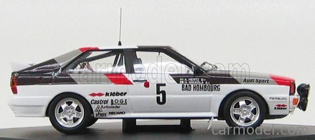 Trofeu RRFr51 Audi Quattro 2nd Monte Carlo 1982 No.1 Mikkola