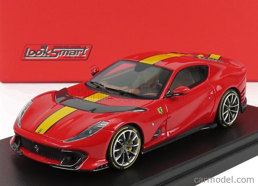 1/43 Looksmart Ferrari 812 Superfast Rosso scuderia フェラーリ ルックスマート ...