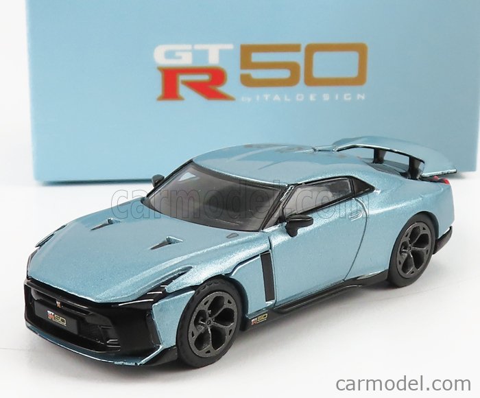 ERA-MODELS 21GTRSP51 Scale 1/64 | NISSAN GT-R50 COUPE 2021 LIGHT BLUE MET