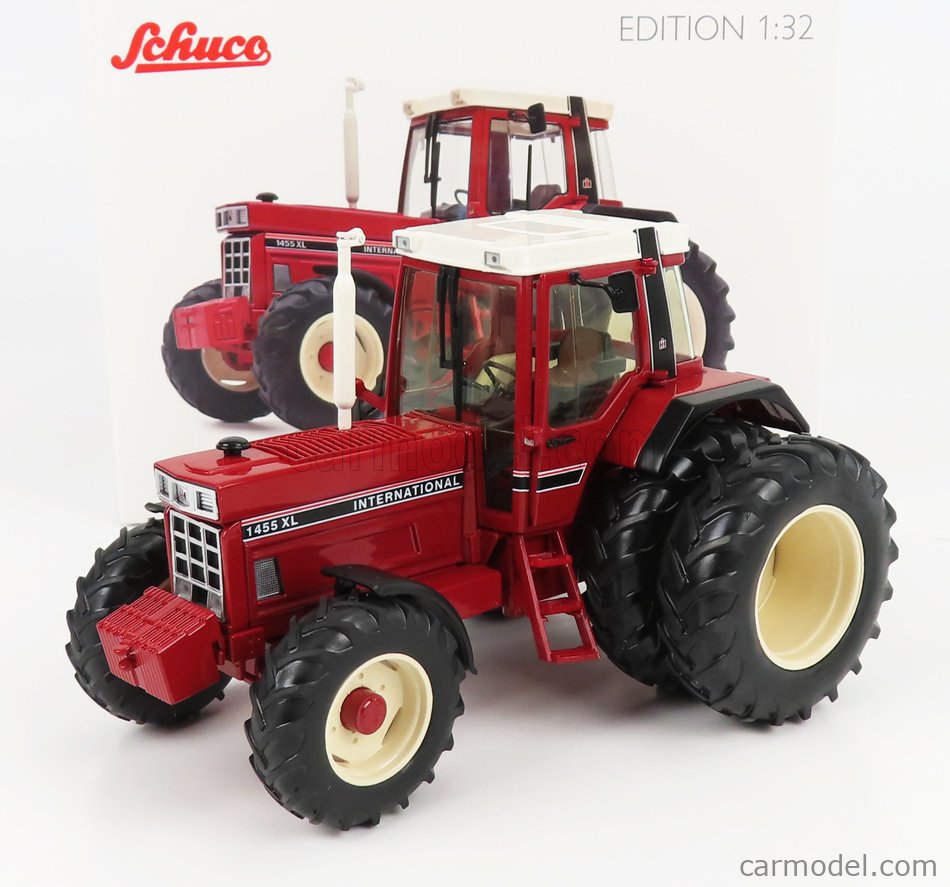 thumbnail interactive-video image 1 of Wiking 077852 IHC 1455 XL Tractor – 1:32 Scale Diecast Model, NEW In Original Packaging 1 of 2