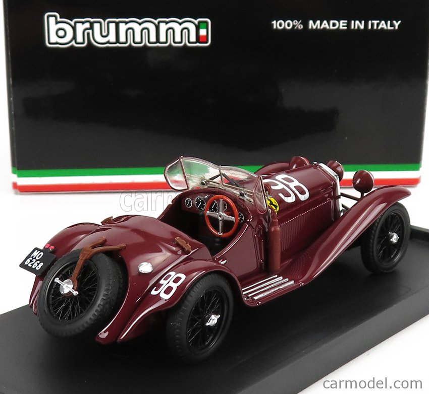 WINNER MILLE MIGLIA 1933 R638 BRUMM ALFA-ROMEO 2300 1/43 