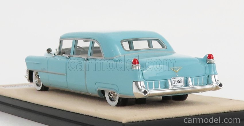 STAMP-MODELS STM55103 Масштаб 1/43  CADILLAC FLEETWOOD 75 LIMOUSINE 1955 LIGHT BLUE