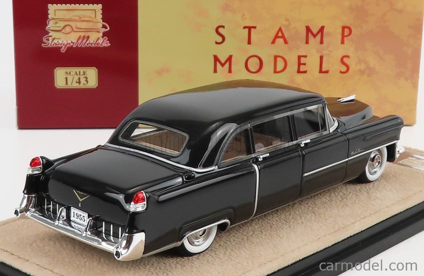 STAMP-MODELS STM55102 Scale 1/43  CADILLAC FLEETWOOD 75 LIMOUSINE 1955 BLACK