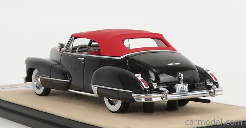 STAMP-MODELS STM47304 Scale 1/43  CADILLAC SERIES 62 CONVERTIBLE CLOSED 1947 BLACK