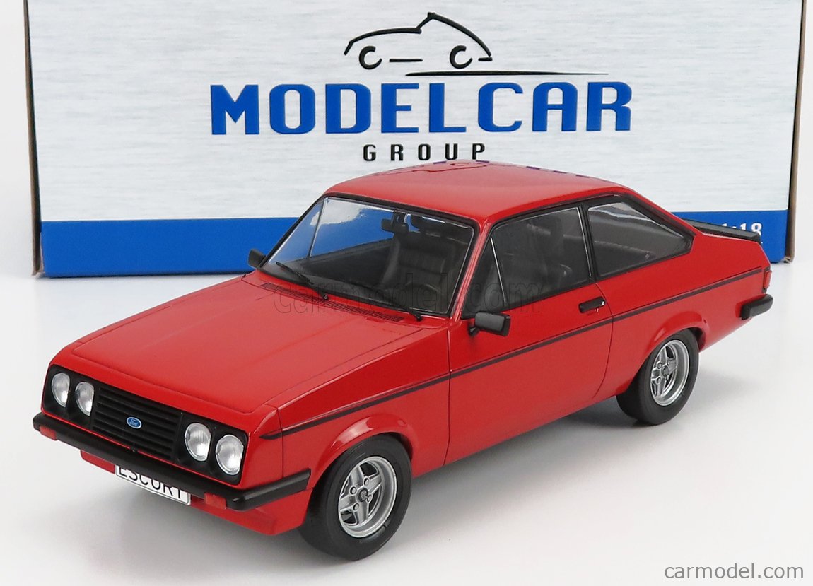 Miniature Sunstar 1/18 – Ford Escort MkII RS Mexico – 1976 – Jaune – Angleterre