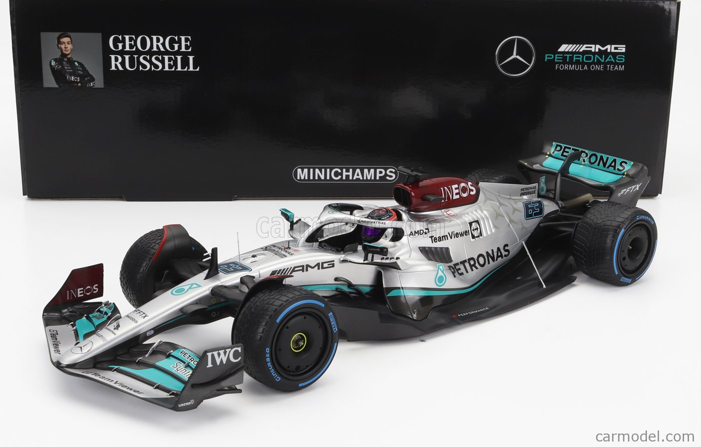 MINICHAMPS 110220763 Scale 1/18 MERCEDES GP F1 W13E TEAM
