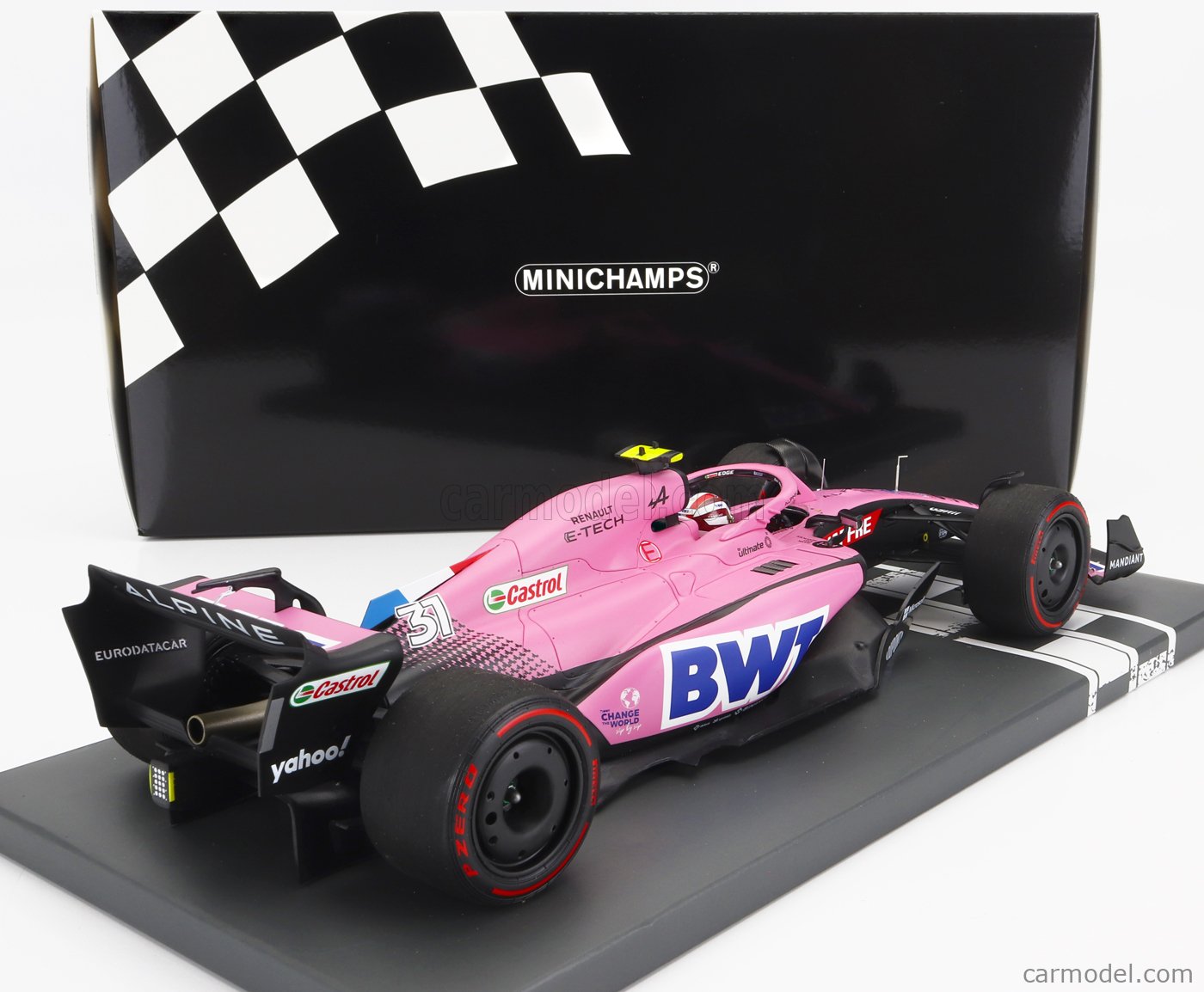 ミニチャンプス 1/43 アルピーヌ F1チーム A522 2022 バーレーンGP #14