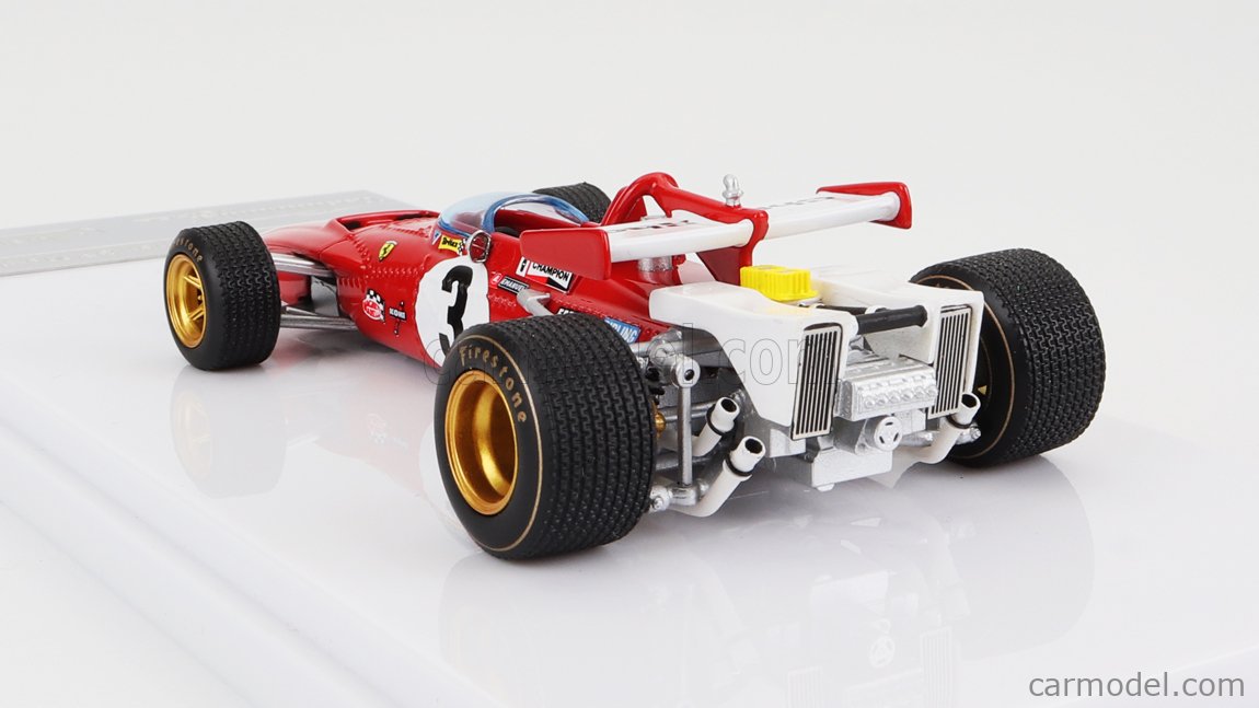 Modèle Réduit 1:43 BRUMM Ferrari F1 312B #12 - Vainqueur GP Autriche 1970 (Jacky Ickx) - Neuf