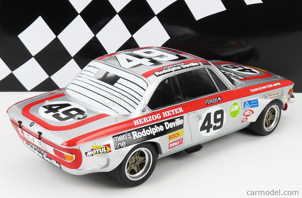 ミニチャンプス 1/18 BMW 2800 CS #10 スパ24H 1972 Mrs Modellautos - Minichamps 155722710 # BMW 2800 CS Nr.10