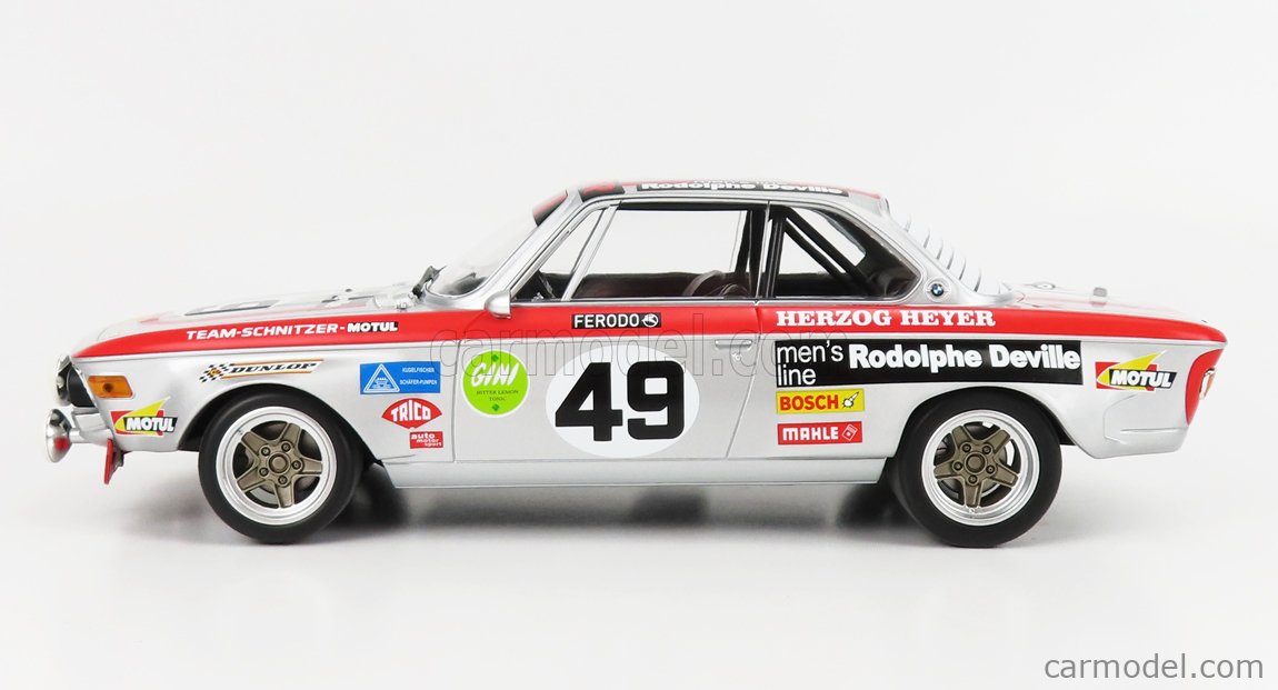 MINICHAMPS 155722749 Scale 1/18 | BMW 2800 CS TEAM SCHNITZER