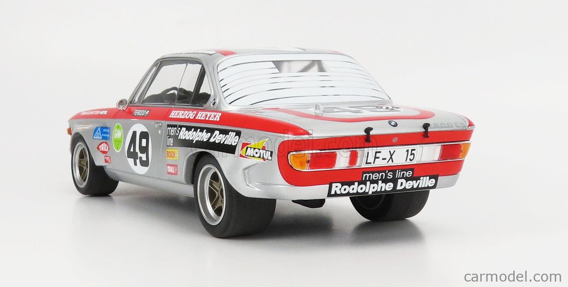 ミニカー　1/18 BMW 2800 CS FITZPATRICK/HEYER/STOMMELEN GP TOURENWAGEN ニュルブルクリンク 1972 ウィナーズ #2 [155722702] 1:18 BMW 2800 CS Heyer/Stommelen 1972 Nbr Winners Minichamps