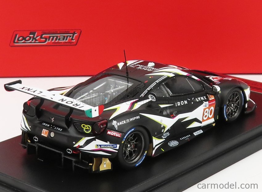 FERRARI - 488 GTE IRON LYNX TEAM N 80 3rd GTE-AM CLASS 24h LE MANS 2021  MATTEO CRESSONI - CALLUM ILOTT - RINO MASTRONARDI