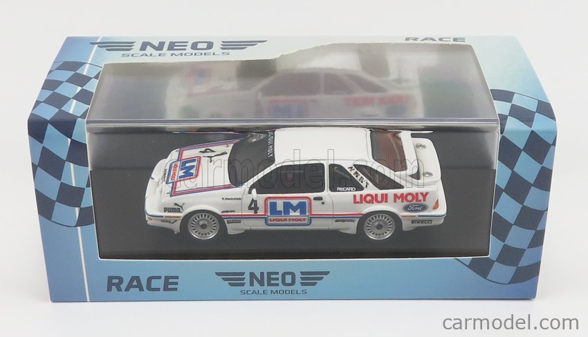 NEO SCALE MODELS NEO44304 Scale 1/43 | FORD ENGLAND SIERRA XR4Ti TEAM ...