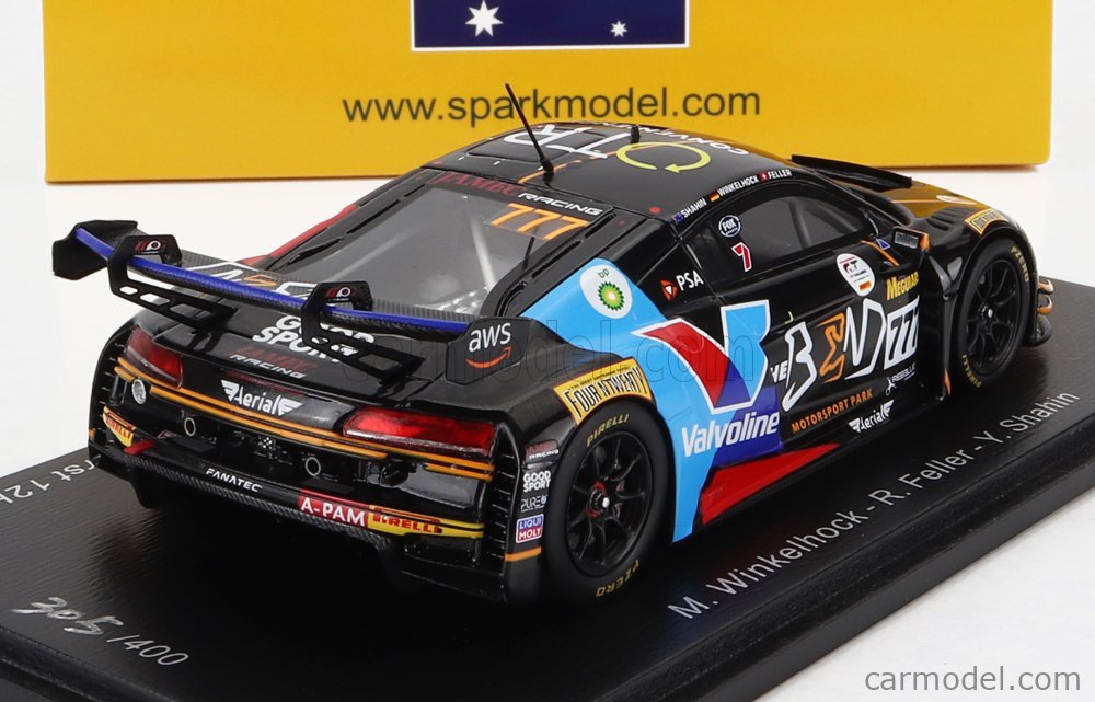 AUDI - R8 LMS GT3 TEAM AUDI SPORT TEAM VALVOLINE N 777 7th 12h BATHURST  2022 M.WINKELHOCK - R.FELLER - Y.SHAHIN