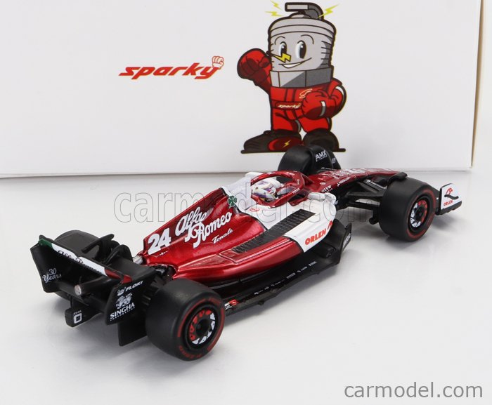 SPARK-MODEL Y261 Scale 1/64 | ALFA ROMEO F1 C42 TEAM ORLEN RACING N 24 ...