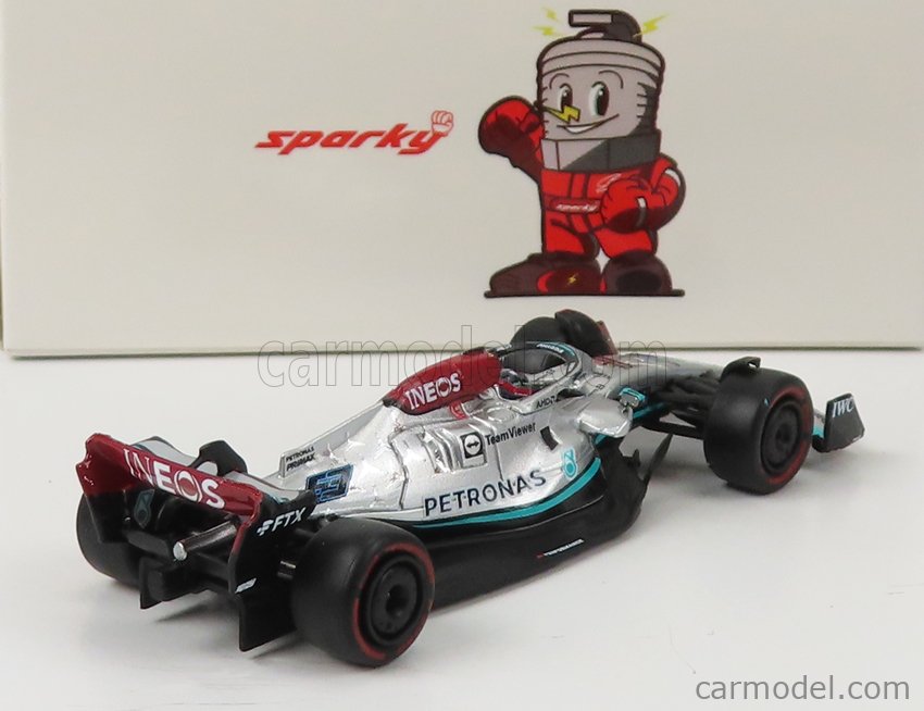 SPARK-MODEL Y257 Scale 1/64 | MERCEDES GP F1 W13E TEAM MERCEDES-AMG ...