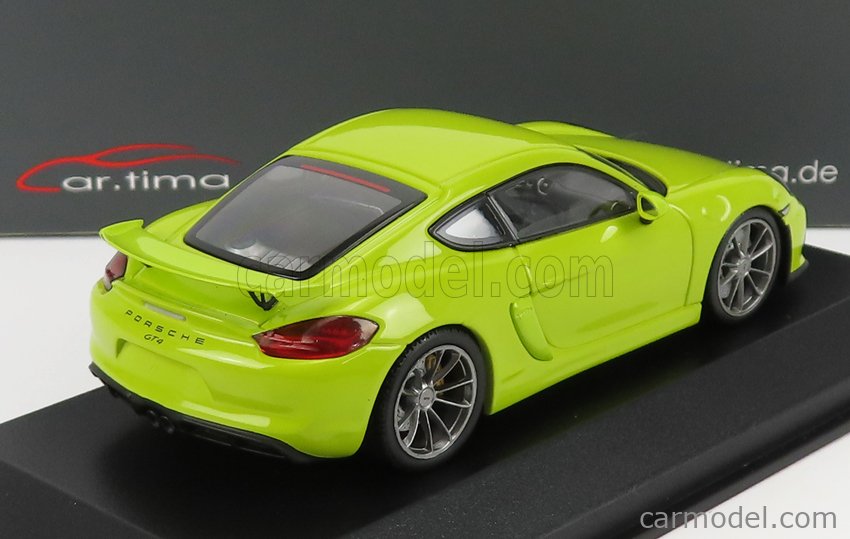 Porsche Box Minichamps WAP0204020F Details about   Porsche Cayman GT4 2015 Yellow 1/43 