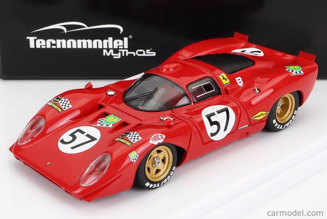 Topmarques Ferrari 312p 3.0l V12 Coupe Team Sefac N 19 24h Le Mans 1969 Chris Amon - Peter