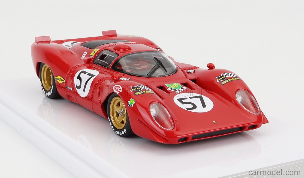 Topmarques Ferrari 312p 3.0l V12 Coupe Team Sefac N 19 24h Le Mans 1969 Chris Amon - Peter