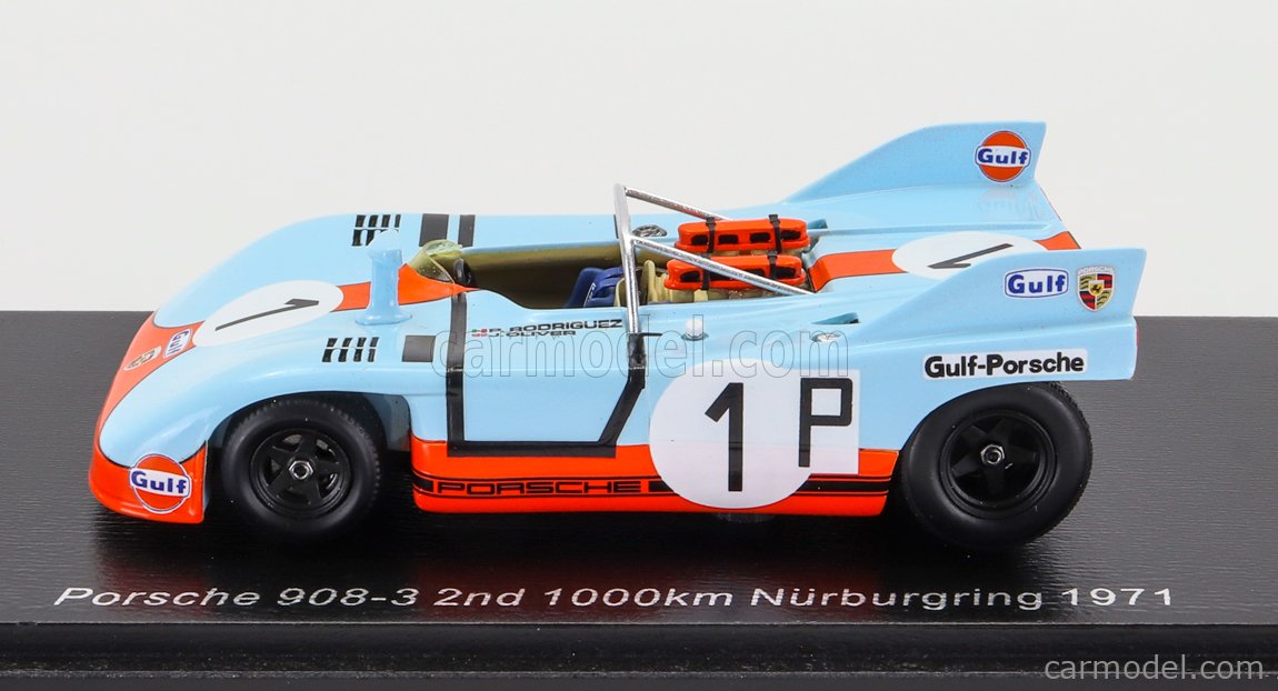 Diecast model cars Porsche 908 1981 1/43 Best 1981 No.2 Joest Racing Kyalami - A