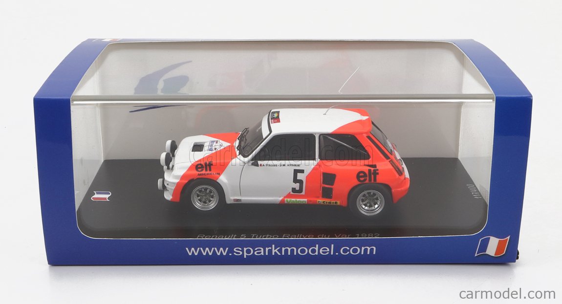 SPARK Renault French Prost 1983 1:43/ COLLECTION IN