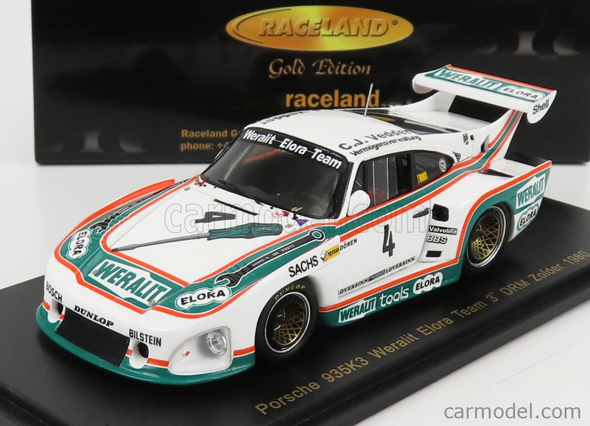 SPARK-MODEL RS1606-41606 Scale 1/43 | PORSCHE 935K TEAM WERAILT