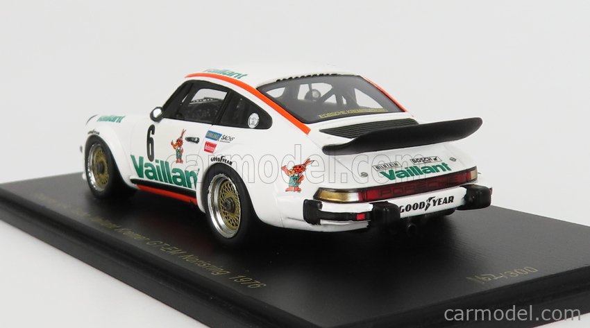Diecast model cars Porsche 934 1977 1/18 Top Speed No.58 Kremer Racing 24h Le Ma