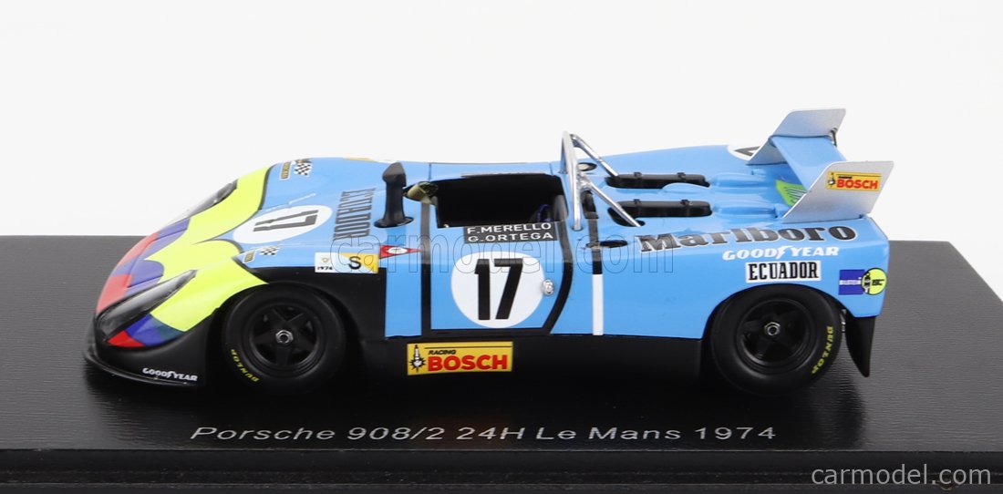 Spark 1:43 Porsche 908 Spyder Flunder (Voiture de l'appareil photo) #29